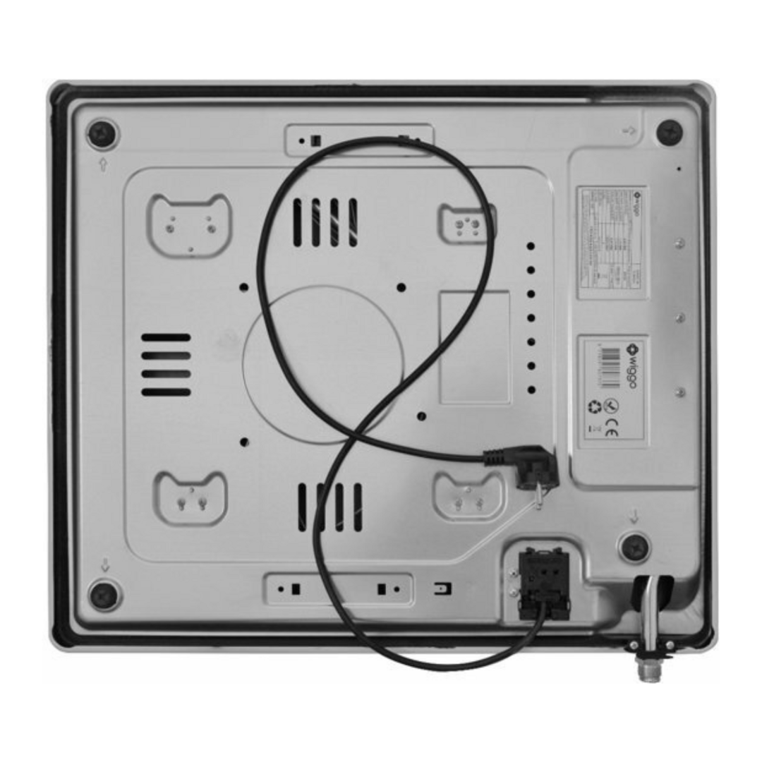 Wiggo WH-G604F(X) gaskookplaat