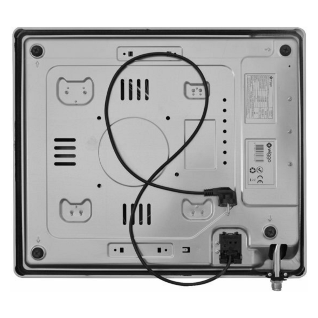 Wiggo WH-G604F(B) gaskookplaat