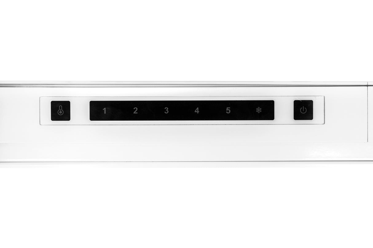 Frilec inbouw vrieskast BREMEN029-NF-080F deur op deur met no-frost nismaat 178 cm