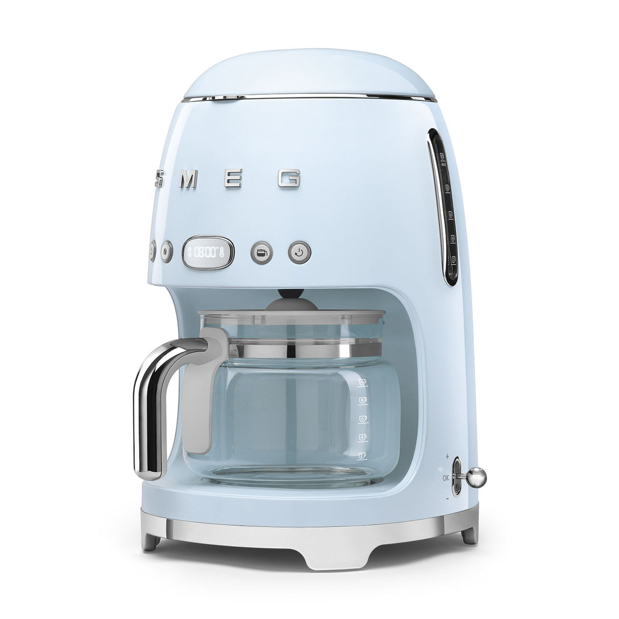 SMEG DCF02PBEU Filterkoffiemachine Filterkoffiemachine Pastelblauw