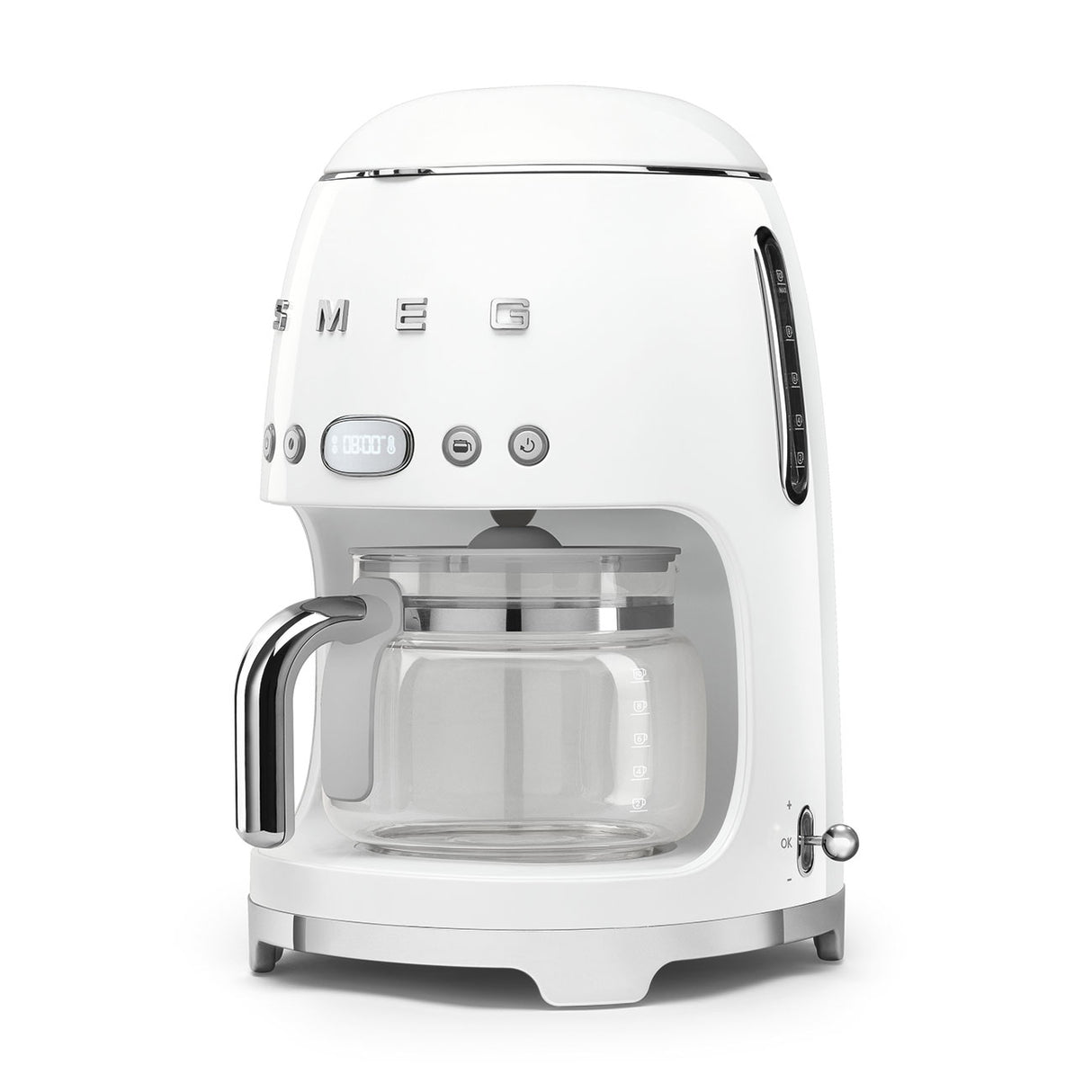 SMEG DCF02WHEU Filterkoffiemachine Filterkoffiemachine Wit