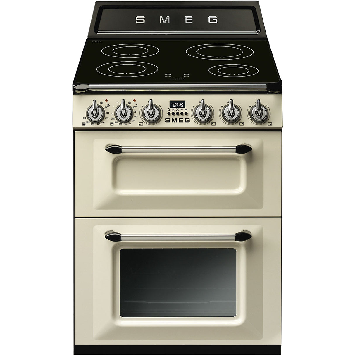 SMEG TR62IP2 60cm breed Fornuis Crème