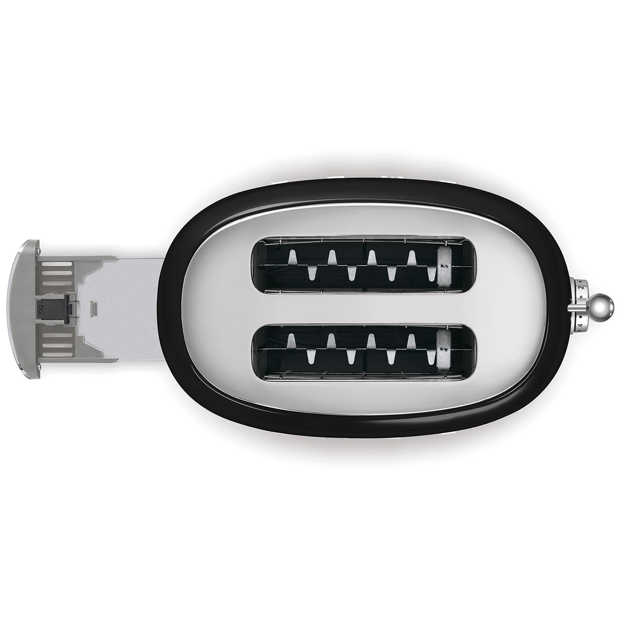 SMEG TSF01BLEU Toaster 2x2 Broodroosters Zwart