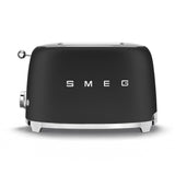 SMEG TSF01BLMEU Toaster 2x2 Broodroosters Mat zwart