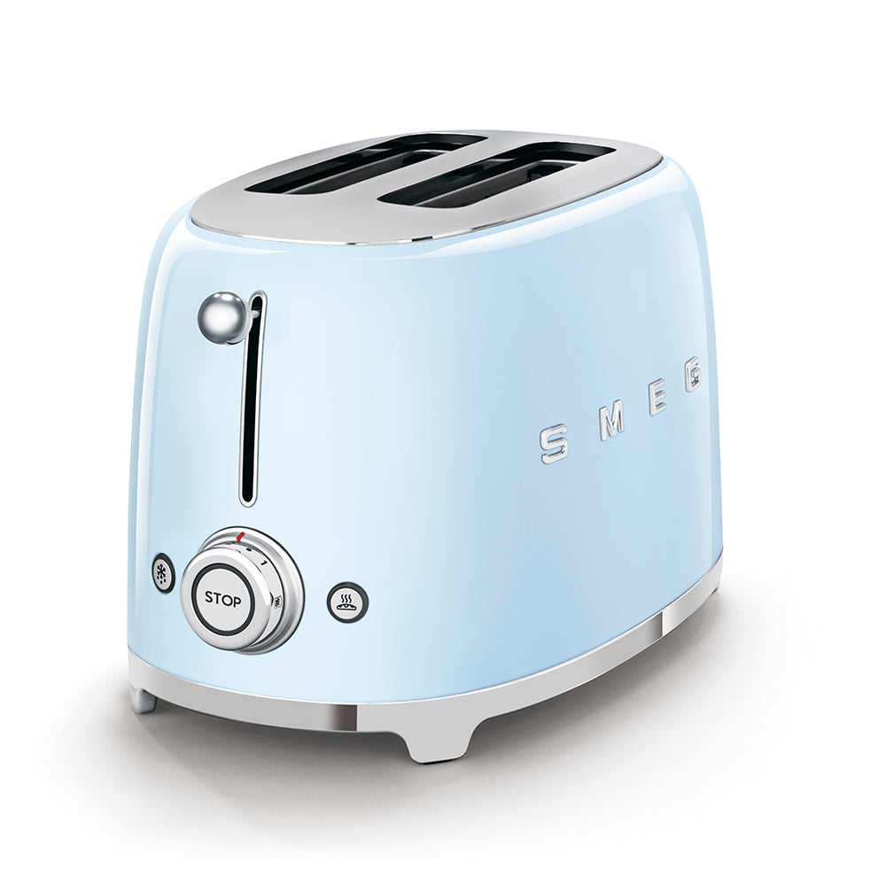 SMEG TSF01PBEU Toaster 2x2 Broodroosters Pastelblauw