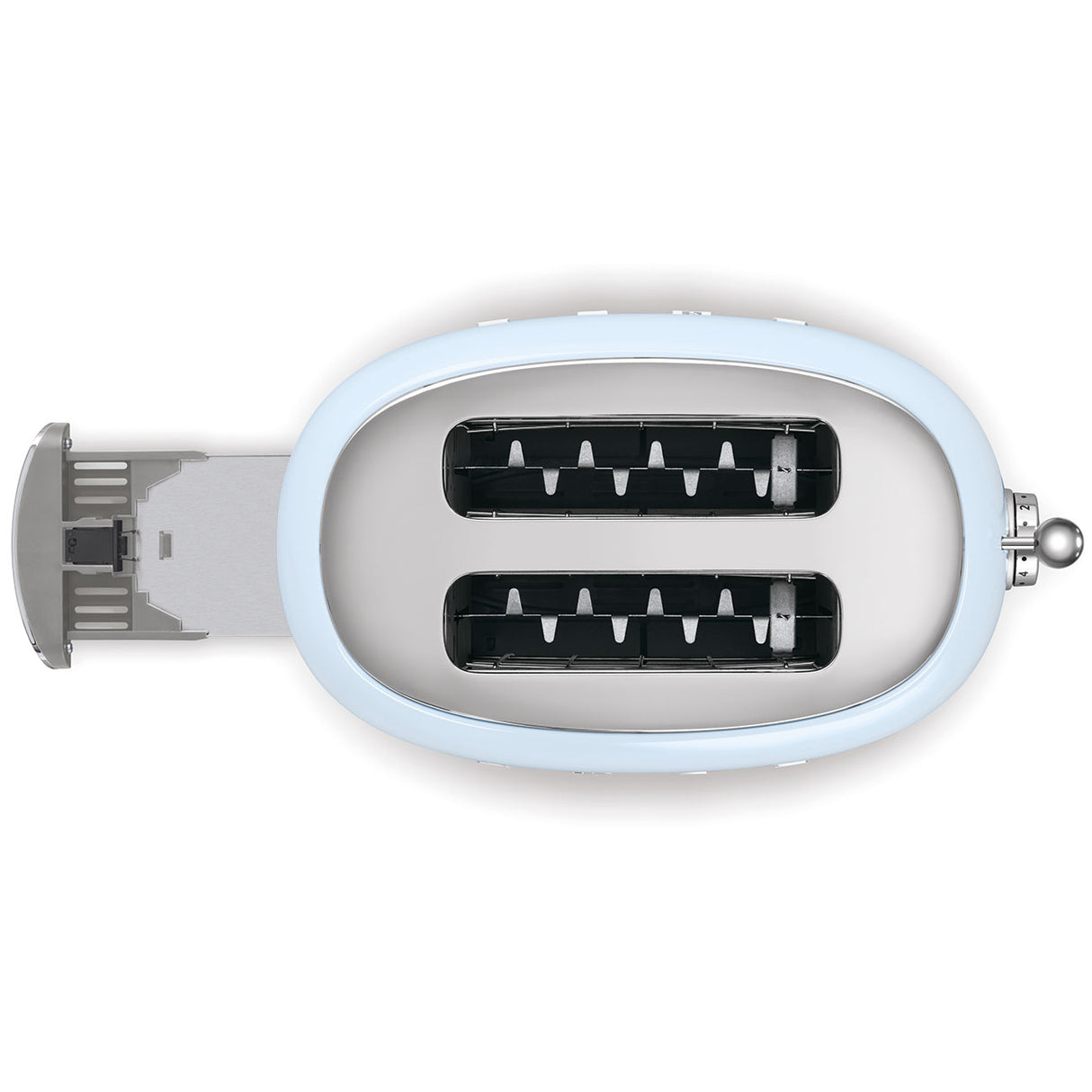 SMEG TSF01PBEU Toaster 2x2 Broodroosters Pastelblauw