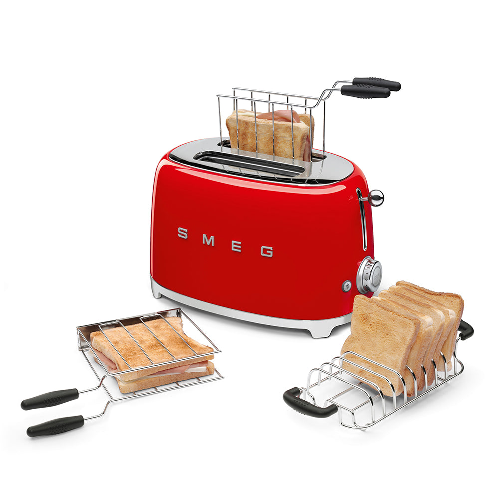SMEG TSF01RDEU Toaster 2x2 Broodroosters Rood
