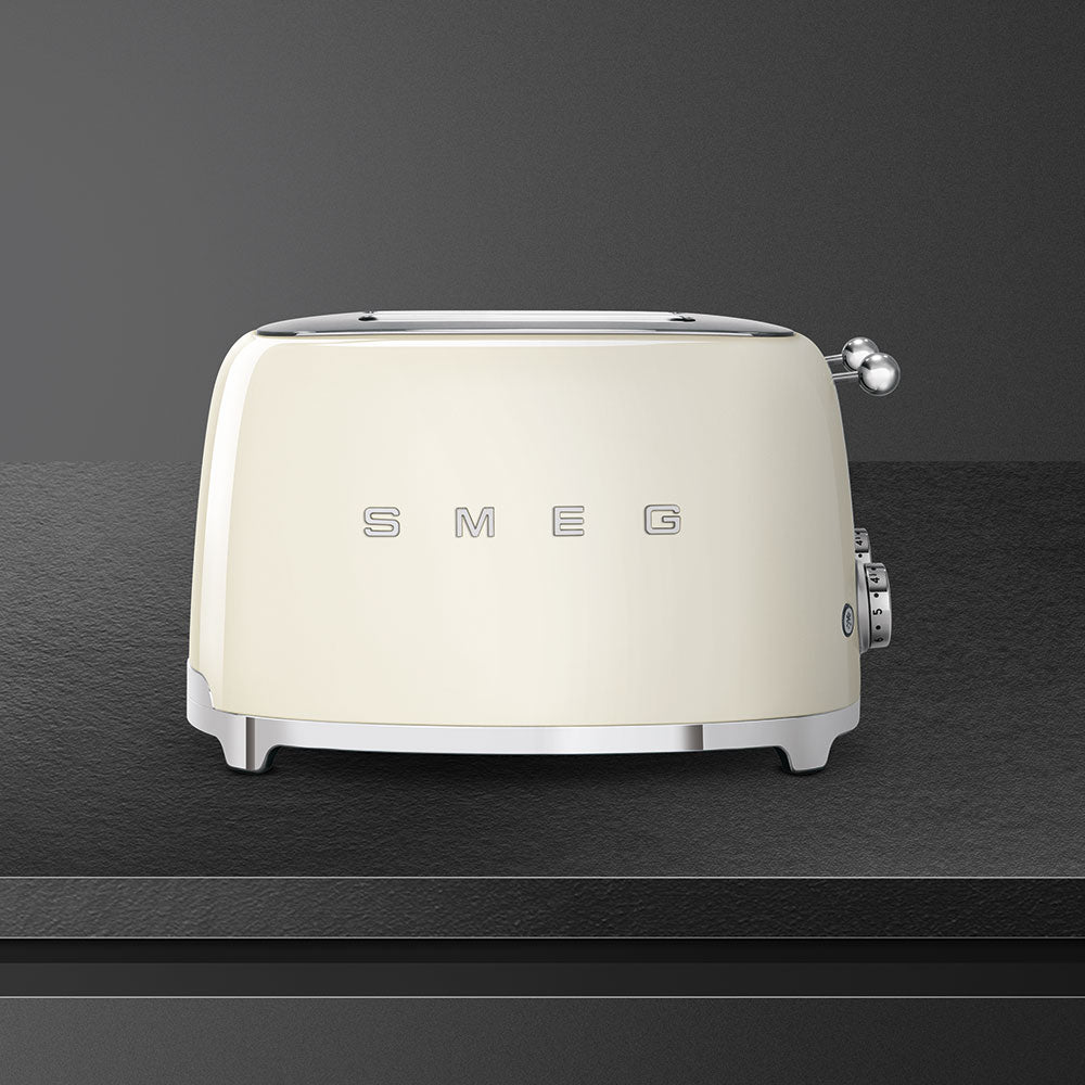 SMEG TSF03CREU Toaster 4x4 Broodroosters Crème