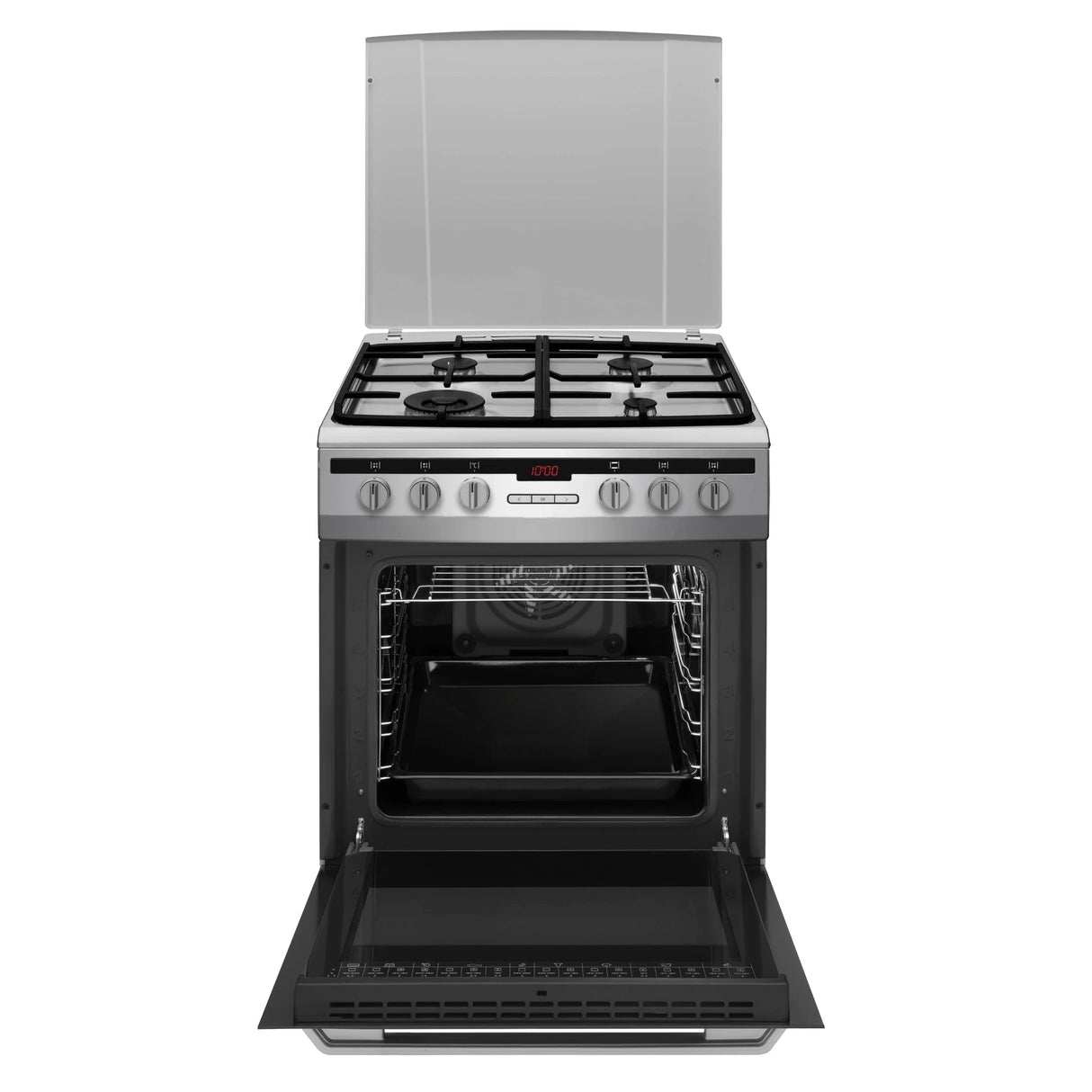 Inventum VFG6034WGRVS Gasfornuis 60 cm breed