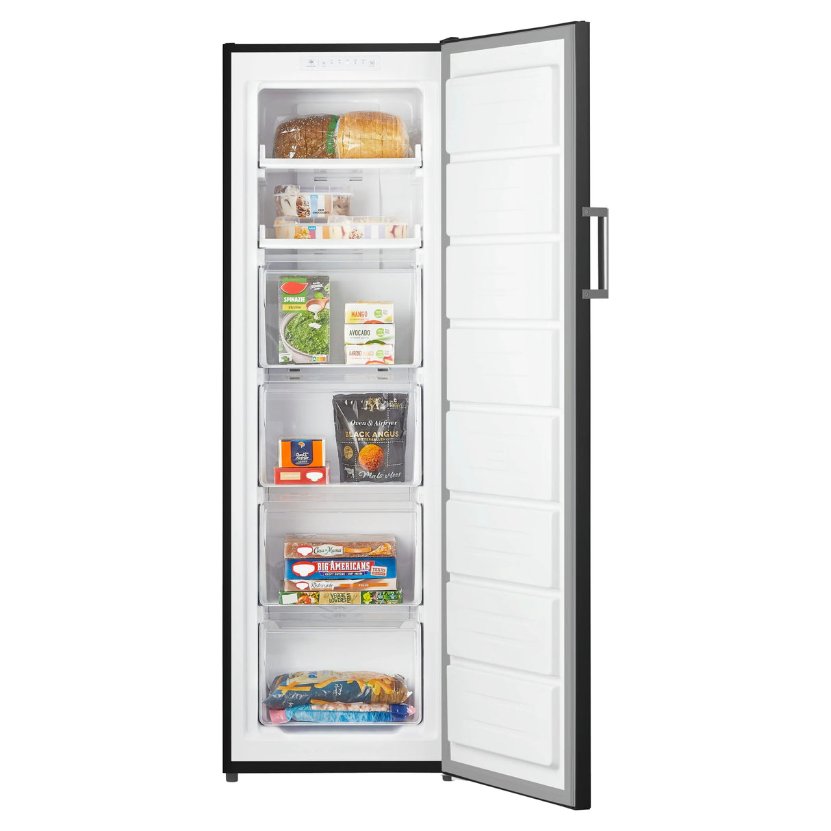 Inventum VR1682B vrijstaande vriezer 168 cm hoog