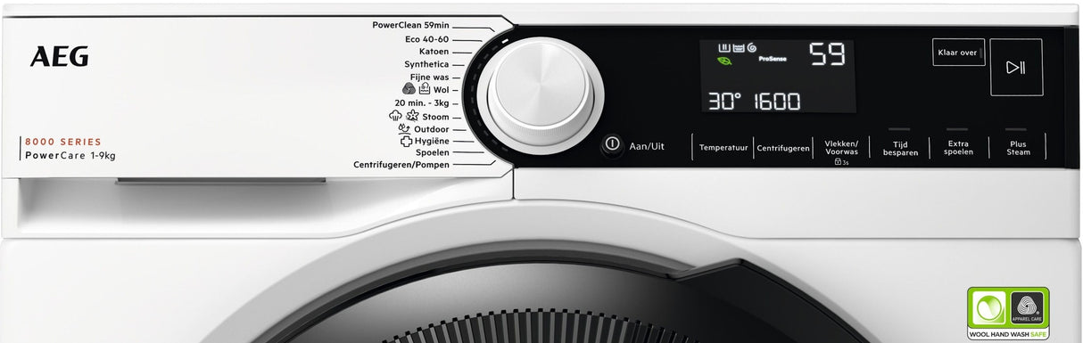 AEG LR85964 9 kilo | 1600 toeren wasmachine