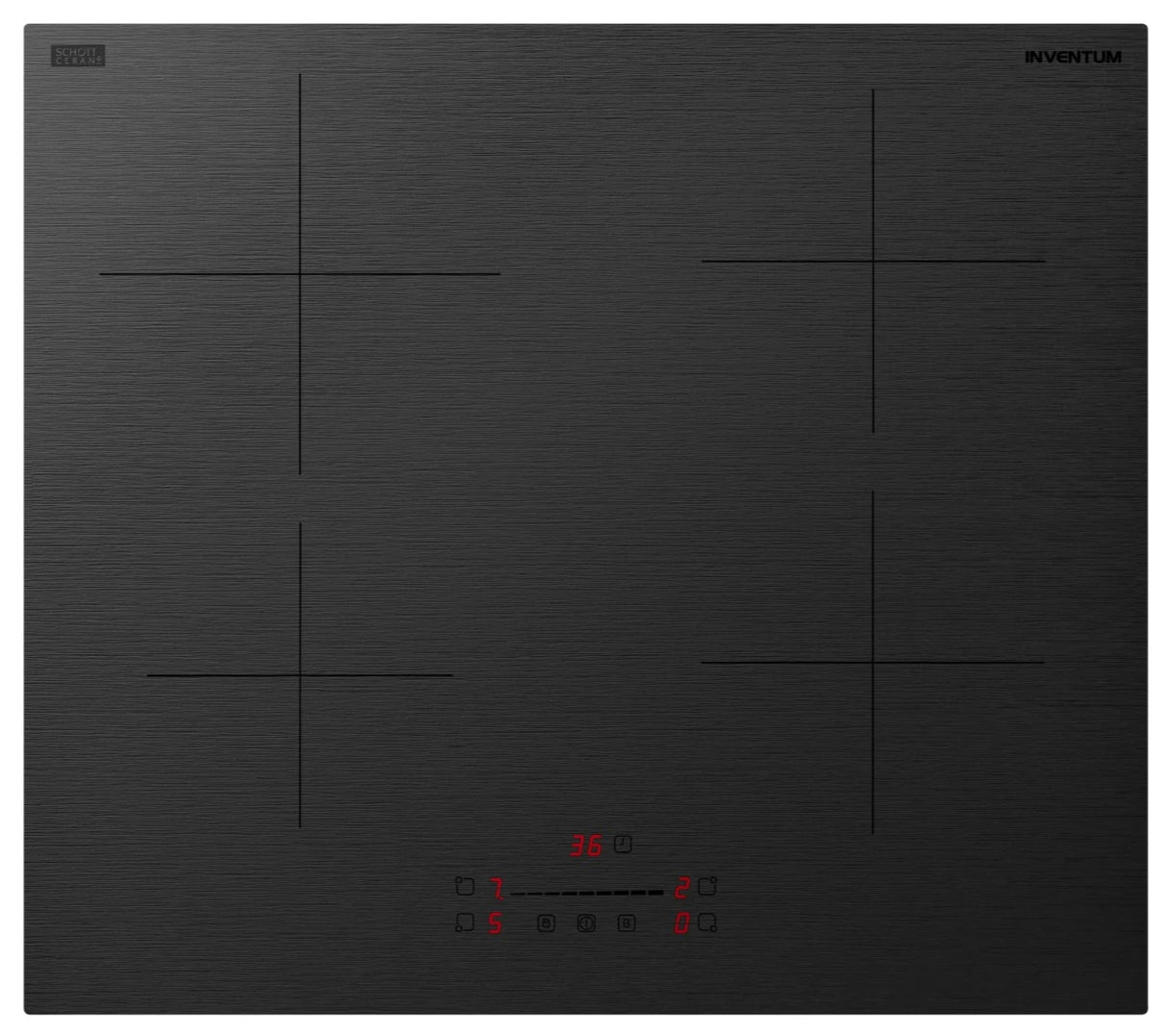 Inventum IKI6008MAT Inductie kookplaat 60 cm breed 1 fase