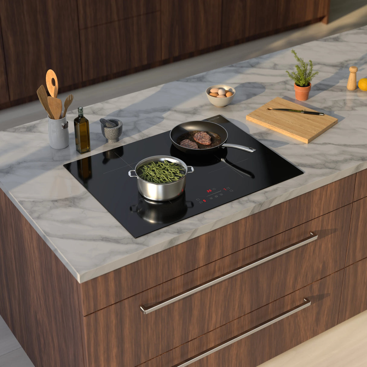 Inventum IKI7028 Inductie kookplaat 70 cm breed