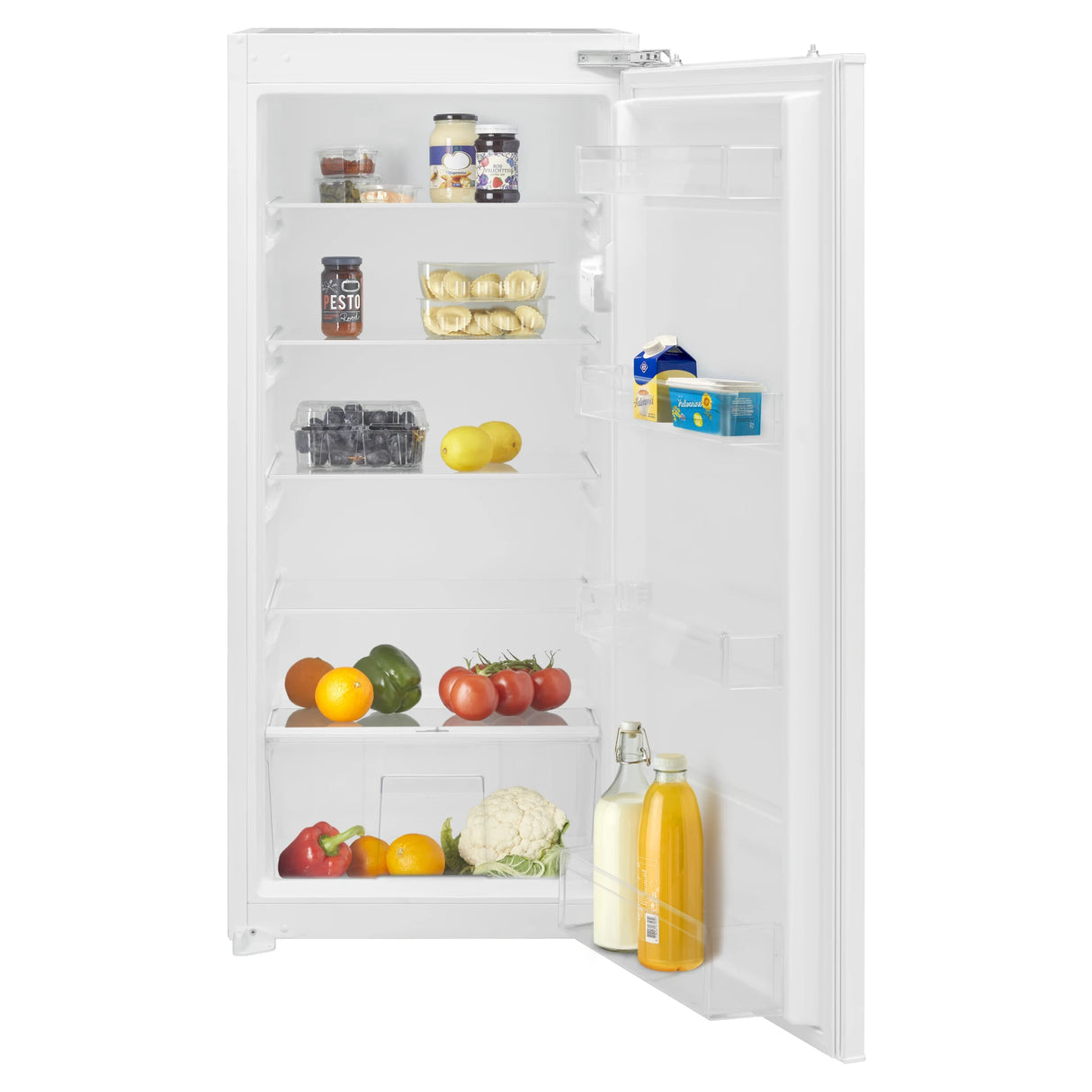 Inventum IKK1222D Inbouw koeler nismaat 122 cm deur op deur systeem