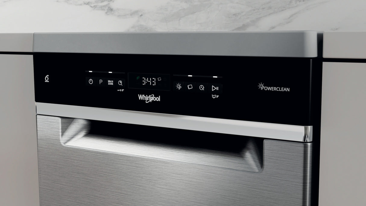 Whirlpool WSBO 3O34 PF X Semi-ingebouwd 10 couverts