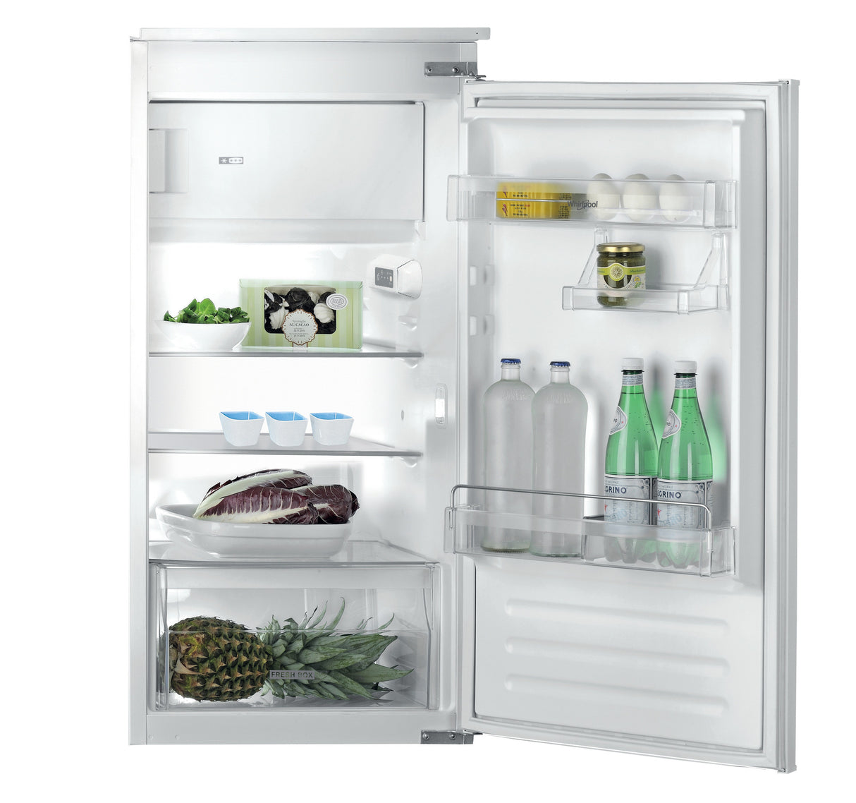 Whirlpool geïntegreerde koelkast: kleur rvs - ARG 104702