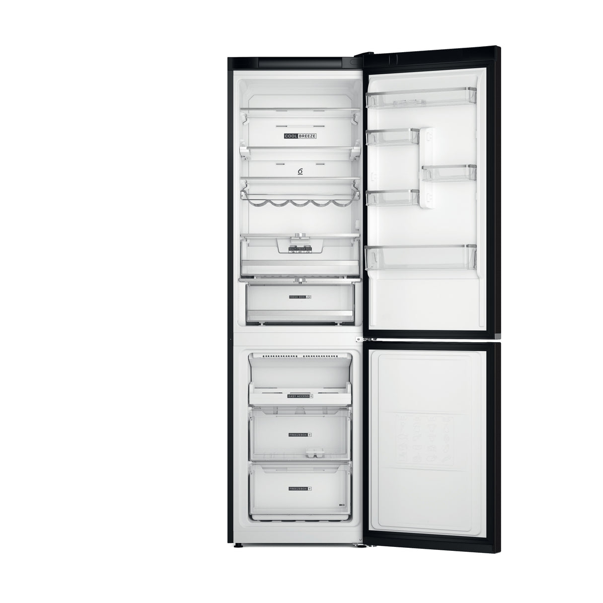 Whirlpool W7X 94T KS Vrijstaand 367 l C Zwart