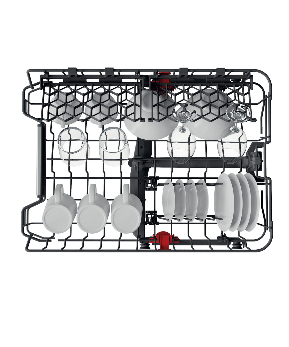 Whirlpool WSBO 3O34 PF X Semi-ingebouwd 10 couverts
