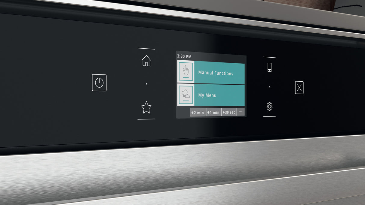 Geïntegreerde Bauknecht oven met magnetronfunctie: RVS - EMEK9 P545 PT