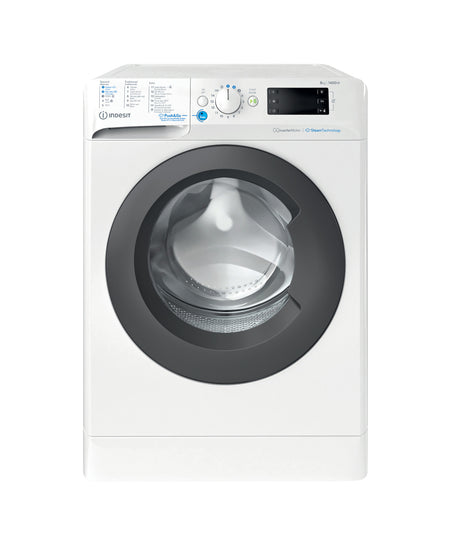 Indesit vrijstaande wasmachine: 8,0 kg - BWEBE 81496X WKV