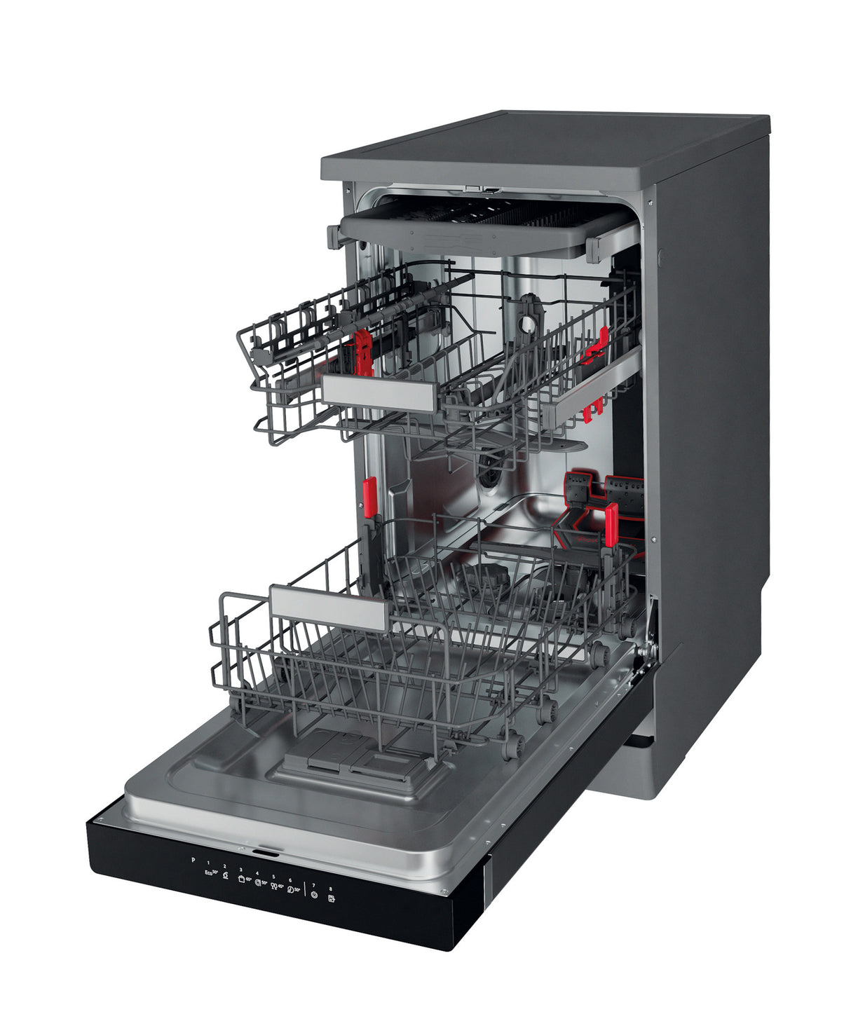 Whirlpool WSBO 3O34 PF X Semi-ingebouwd 10 couverts