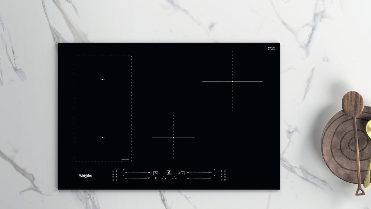 Whirlpool WL S3377 BF Zwart Ingebouwd 77 cm Inductiekookplaat zones 4 zone(s)