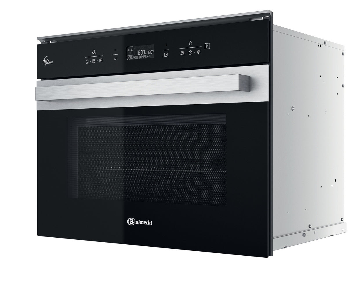 Geïntegreerde Bauknecht combimagnetron: RVS - EMEK7 CT545 PT