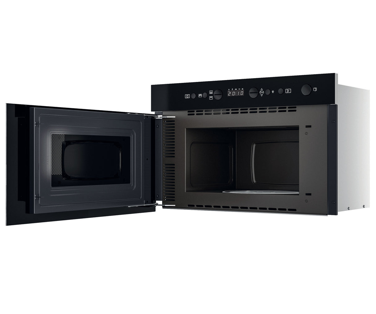 Whirlpool W7 MN840 Ingebouwd Grill-magnetron 22 l 750 W Roestvrijstaal