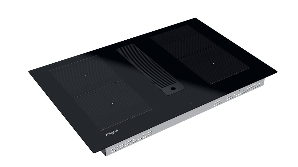 Whirlpool inductiekookplaat met geïntegreerde afzuiging - WVHF83BB FKIT
