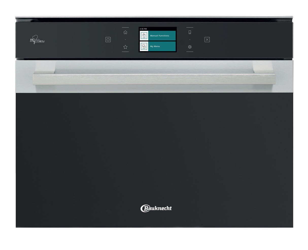 Geïntegreerde Bauknecht oven met magnetronfunctie: RVS - EMEK9 P545 PT