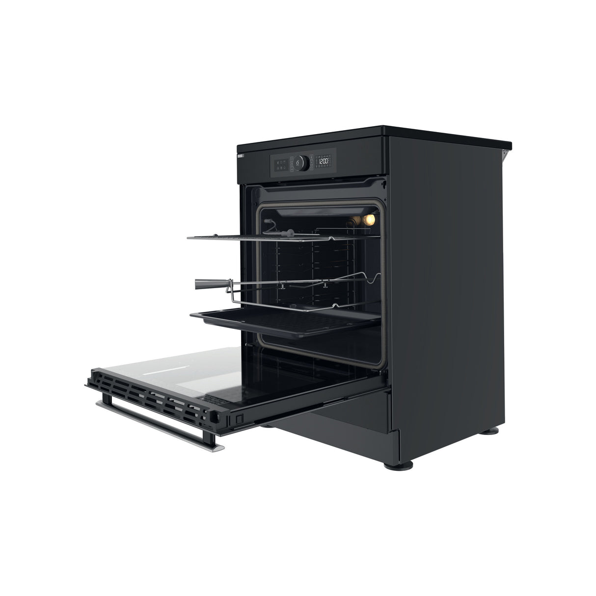 Whirlpool vrijstaand inductie fornuis: 60 cm - WS68IS8APBP/E