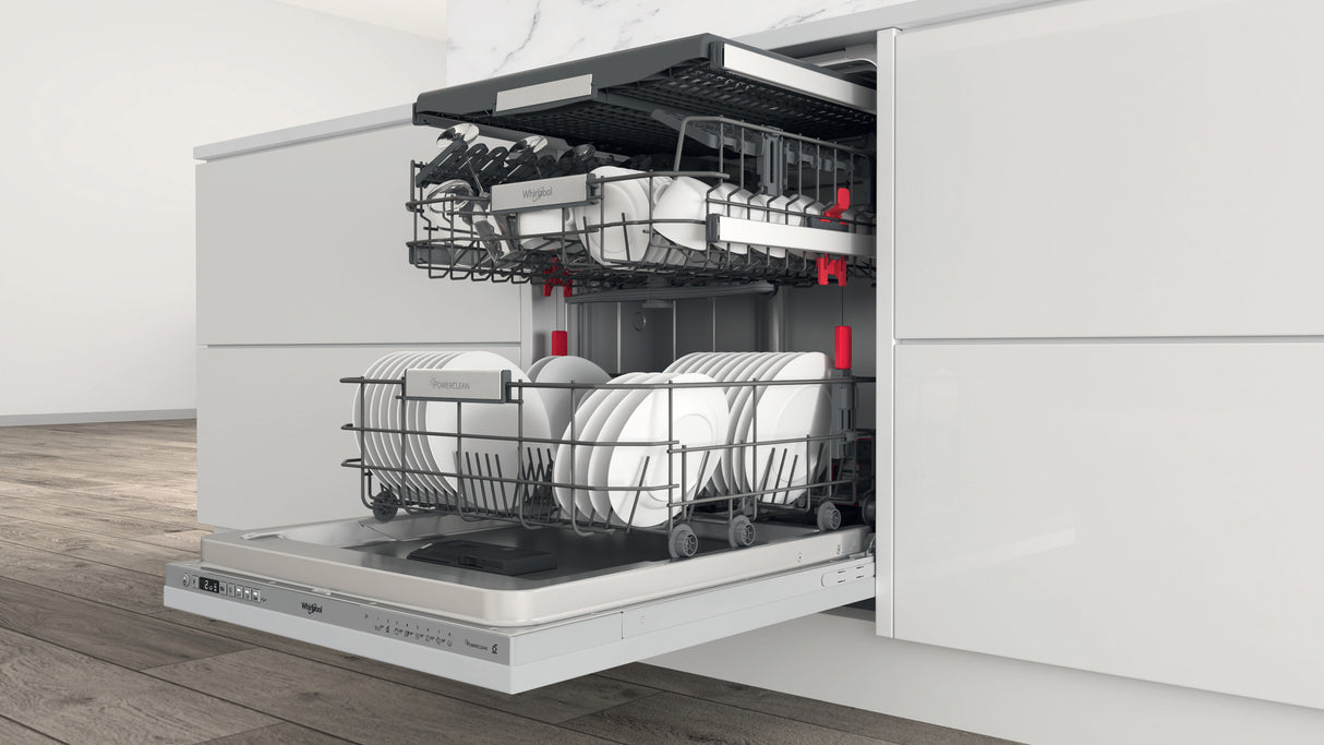 Whirlpool WIO 3T126 PFE Volledig ingebouwd 14 couverts E