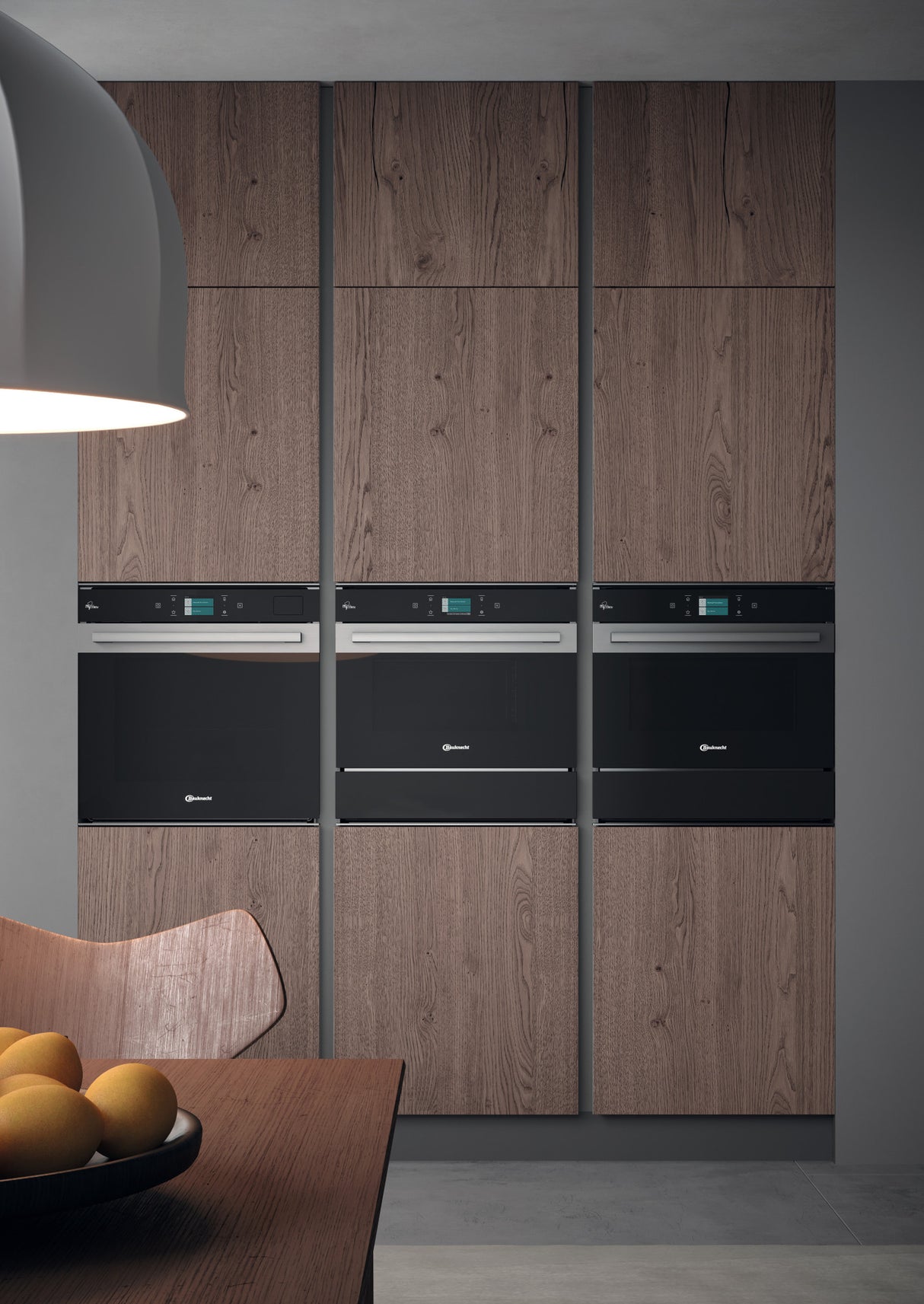 Geïntegreerde Bauknecht combimagnetron: RVS - EMPK9 P645 PT