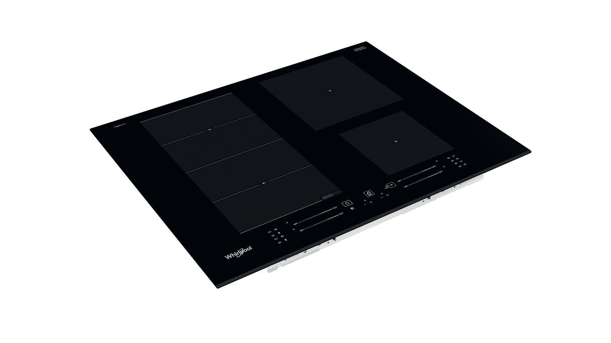 Whirlpool WF S9365 BF/IXL kookplaat Zwart Ingebouwd 65 cm Inductiekookplaat zones 4 zone(s)