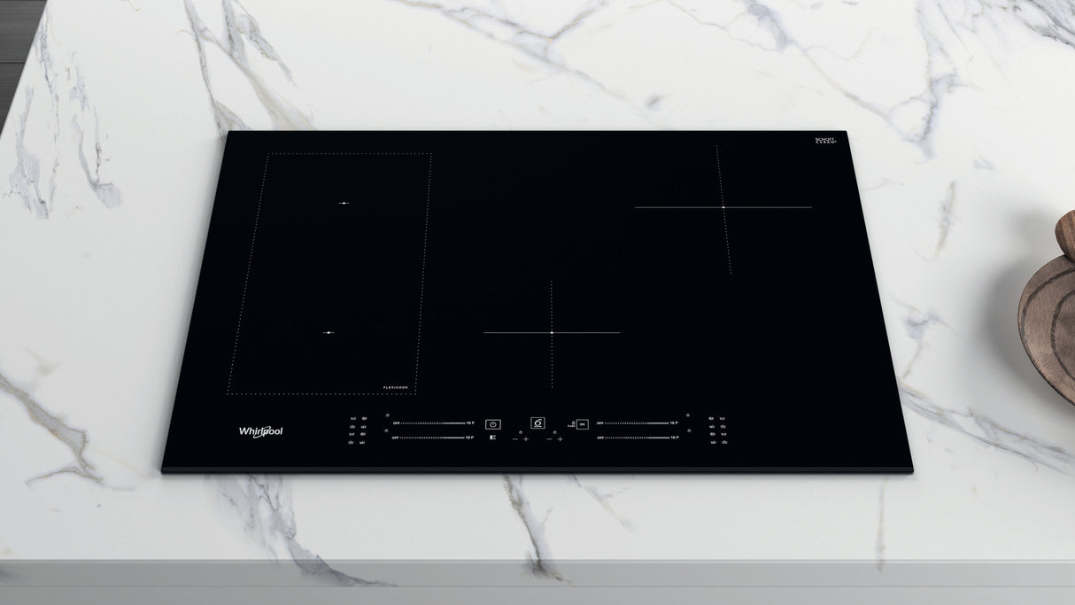 Whirlpool WL S3377 BF Zwart Ingebouwd 77 cm Inductiekookplaat zones 4 zone(s)