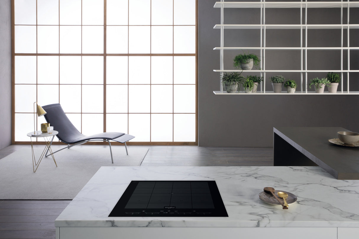 Whirlpool SMO 658C/NE Zwart Ingebouwd 65 cm Inductiekookplaat zones 4 zone(s)