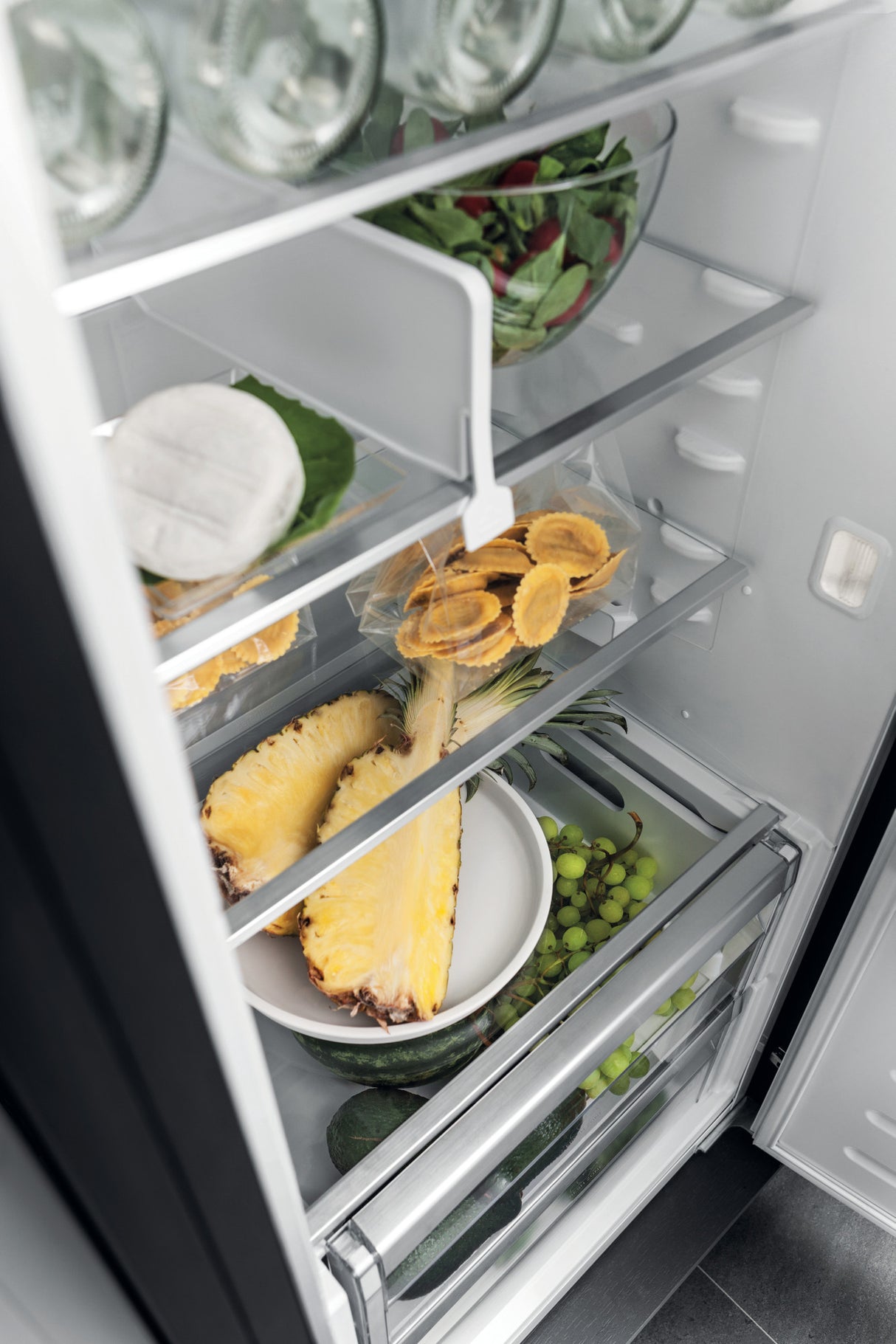 Bauknecht geïntegreerde koelkast: wit - KSI 18GF2 P