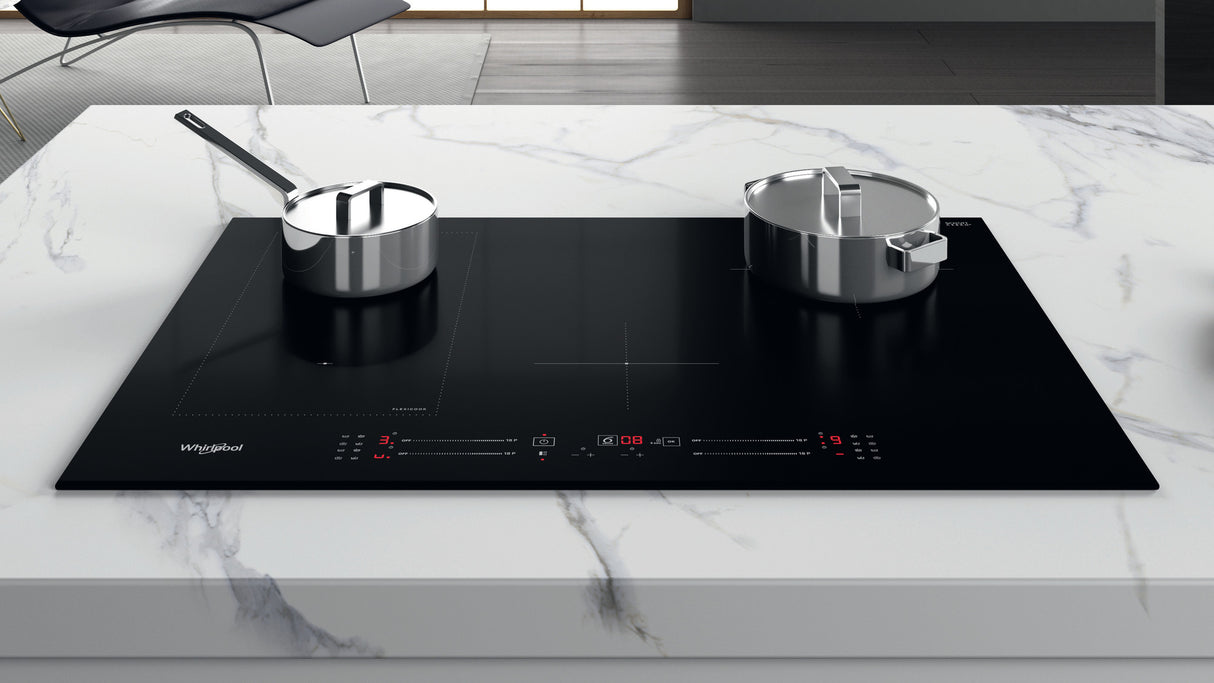 Whirlpool WL S3377 BF Zwart Ingebouwd 77 cm Inductiekookplaat zones 4 zone(s)