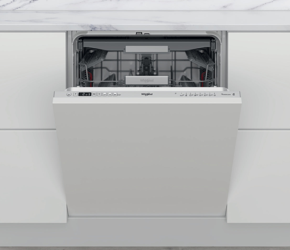 Whirlpool WIO 3T126 PFE Volledig ingebouwd 14 couverts E