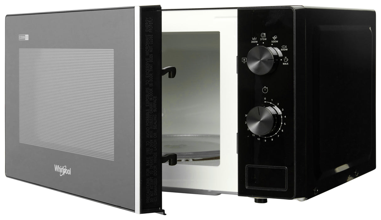 Whirlpool MWP 101 B Aanrecht Solo-magnetron 20 l 700 W Zwart