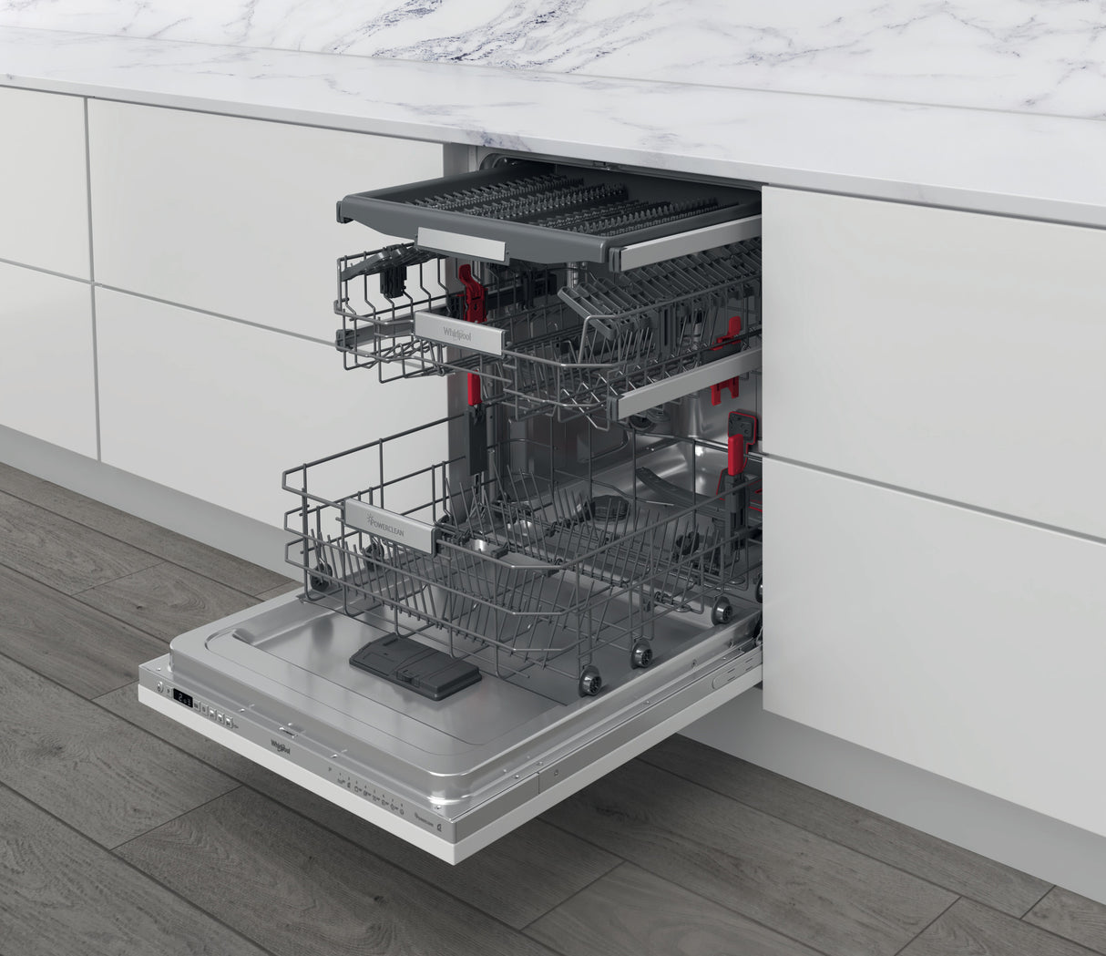 Whirlpool WIO 3T126 PFE Volledig ingebouwd 14 couverts E