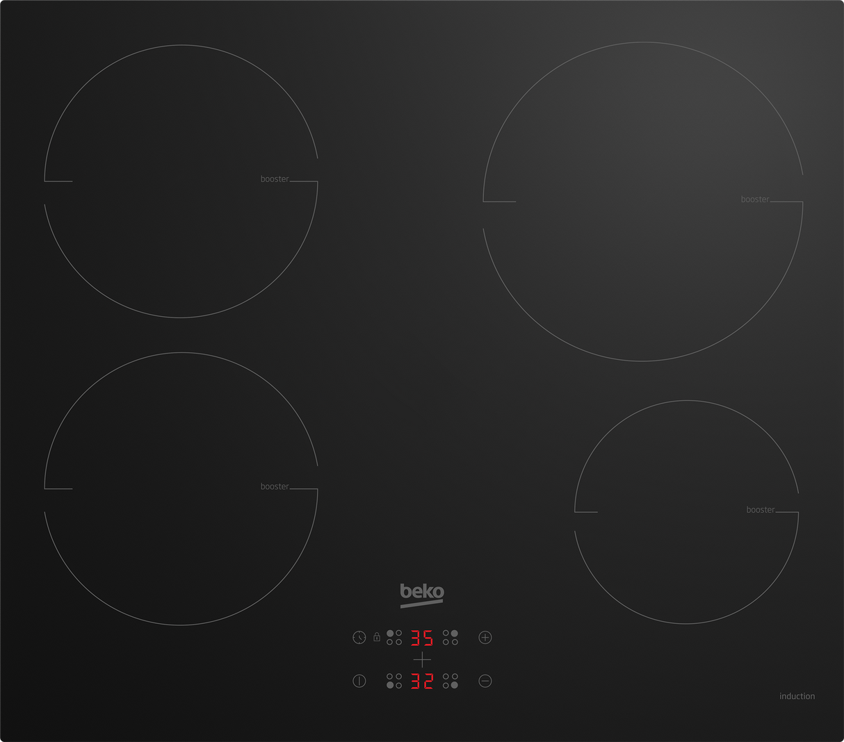 Beko Hii6440MT inductie kookplaat 60 cm