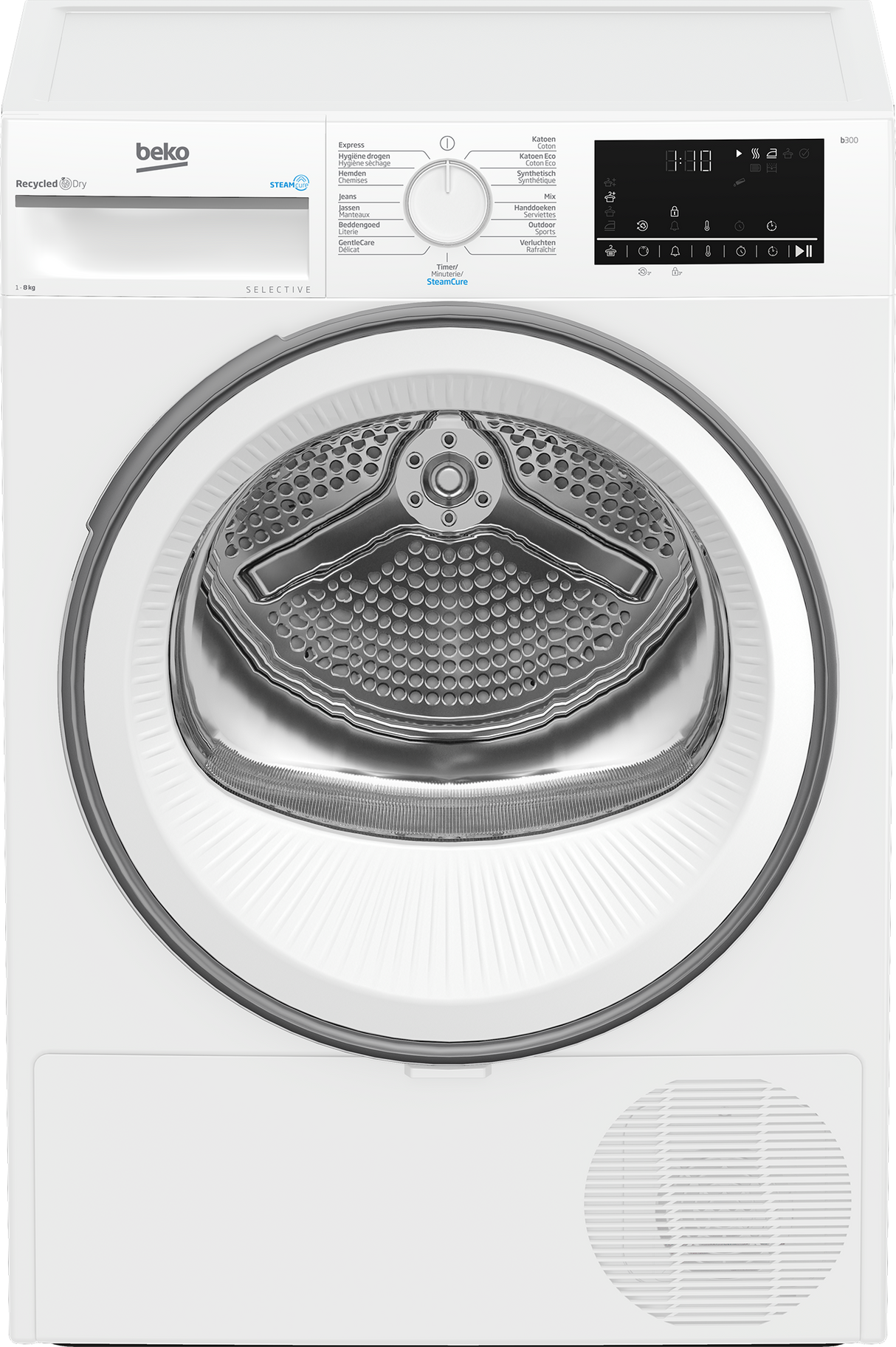 Beko B3T6823W2 wasdroger