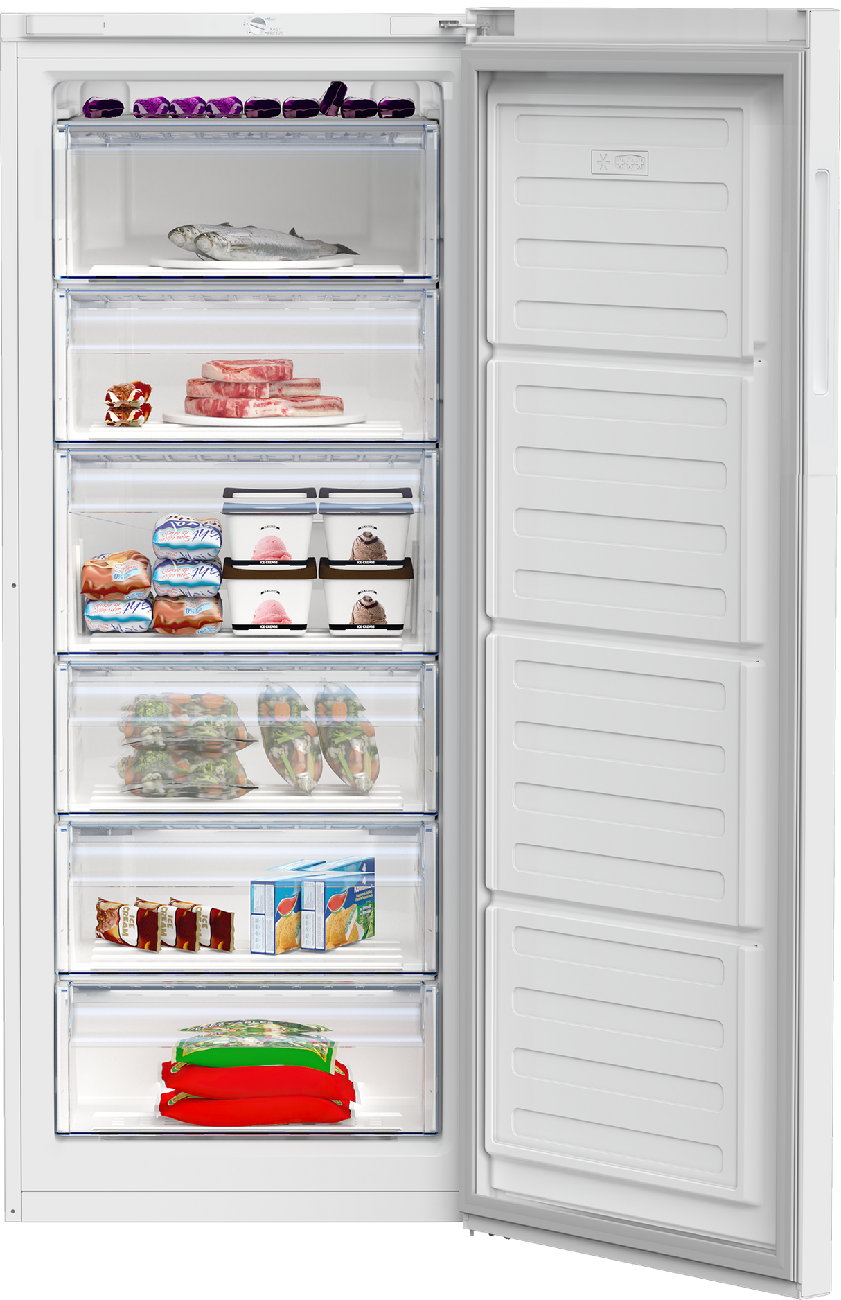 Beko RFSA240M41WN vriezer