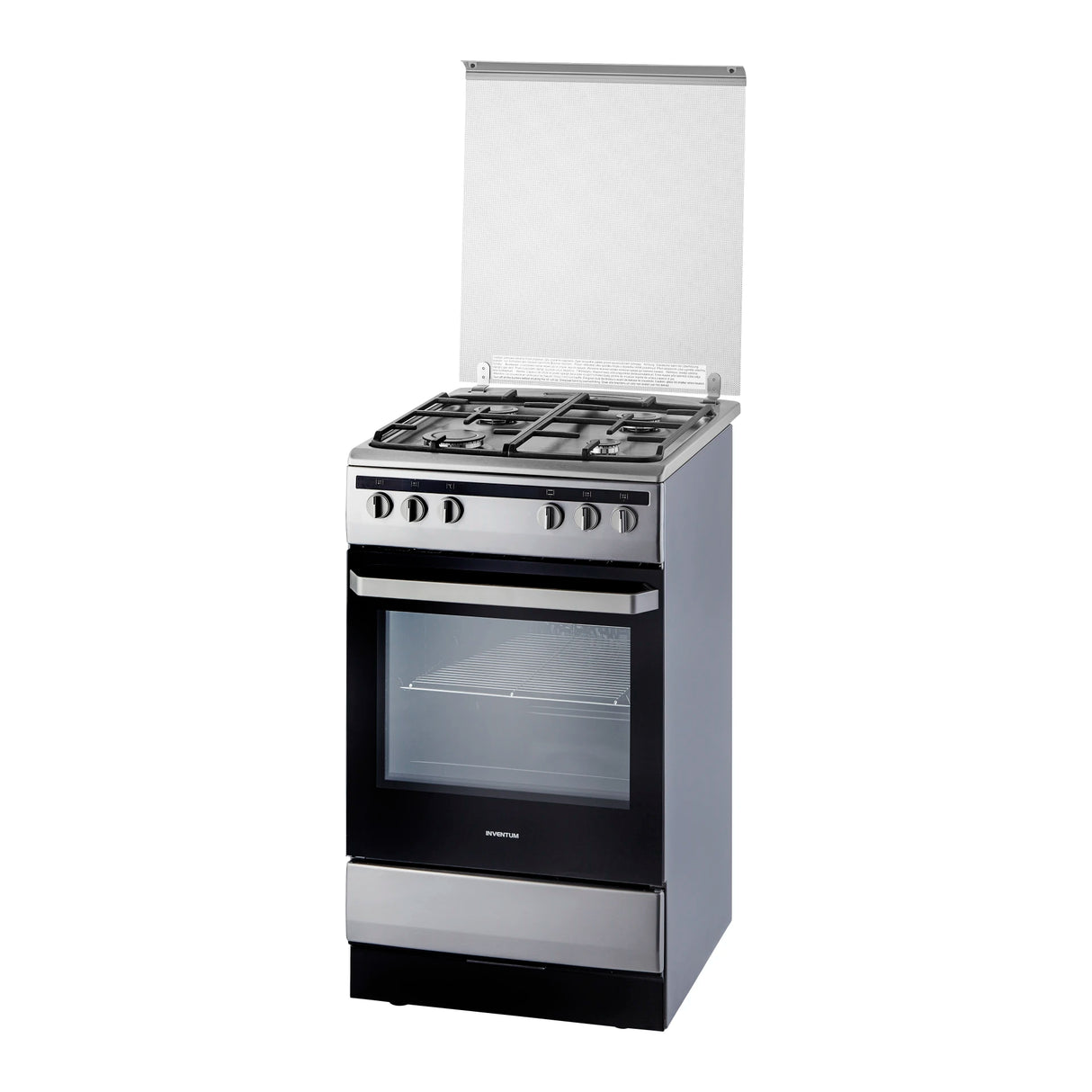 Inventum VFG5020GRVS Gasfornuis 50 cm breed