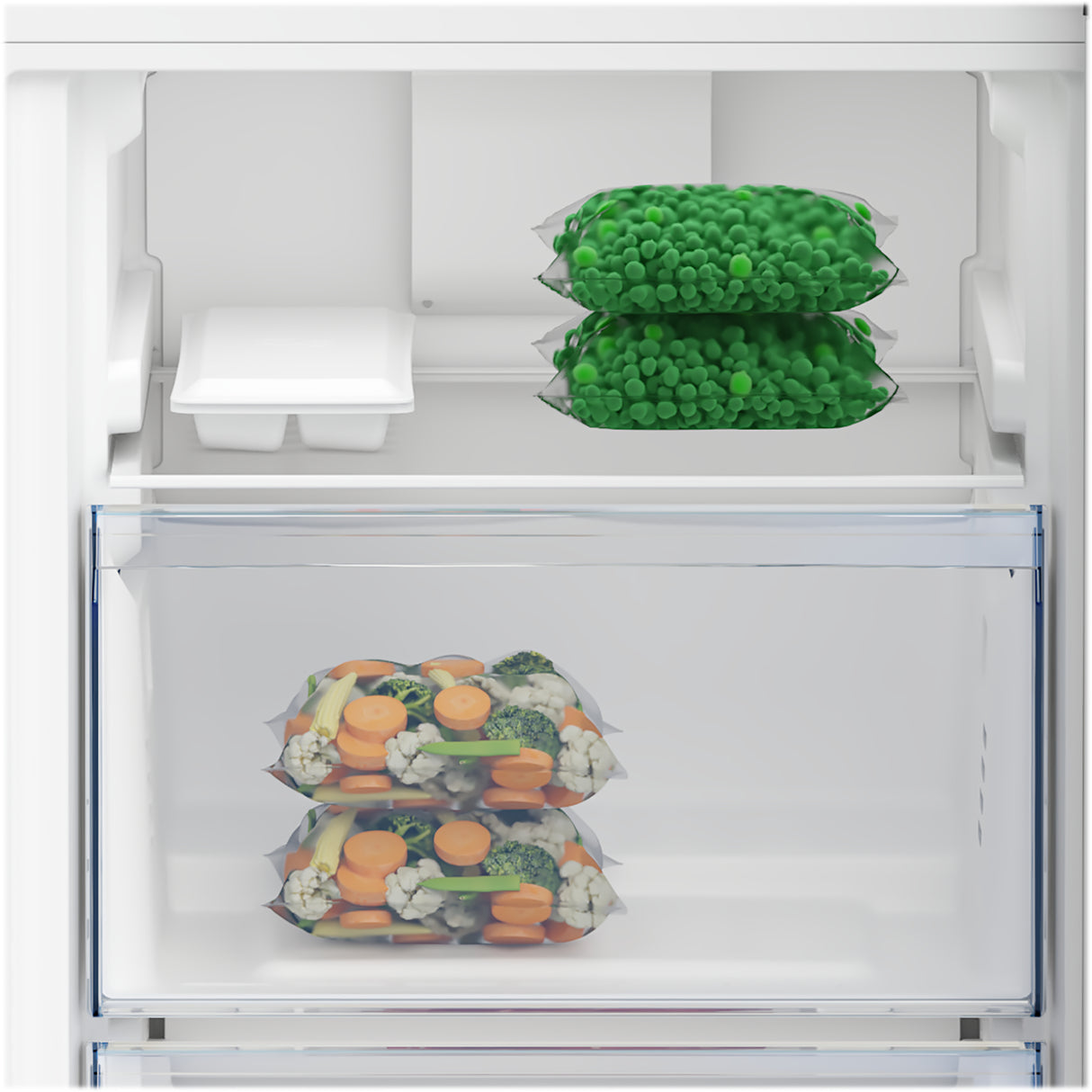 Beko B1RCNE404W Koel/vriescombinatie 204 cm hoog