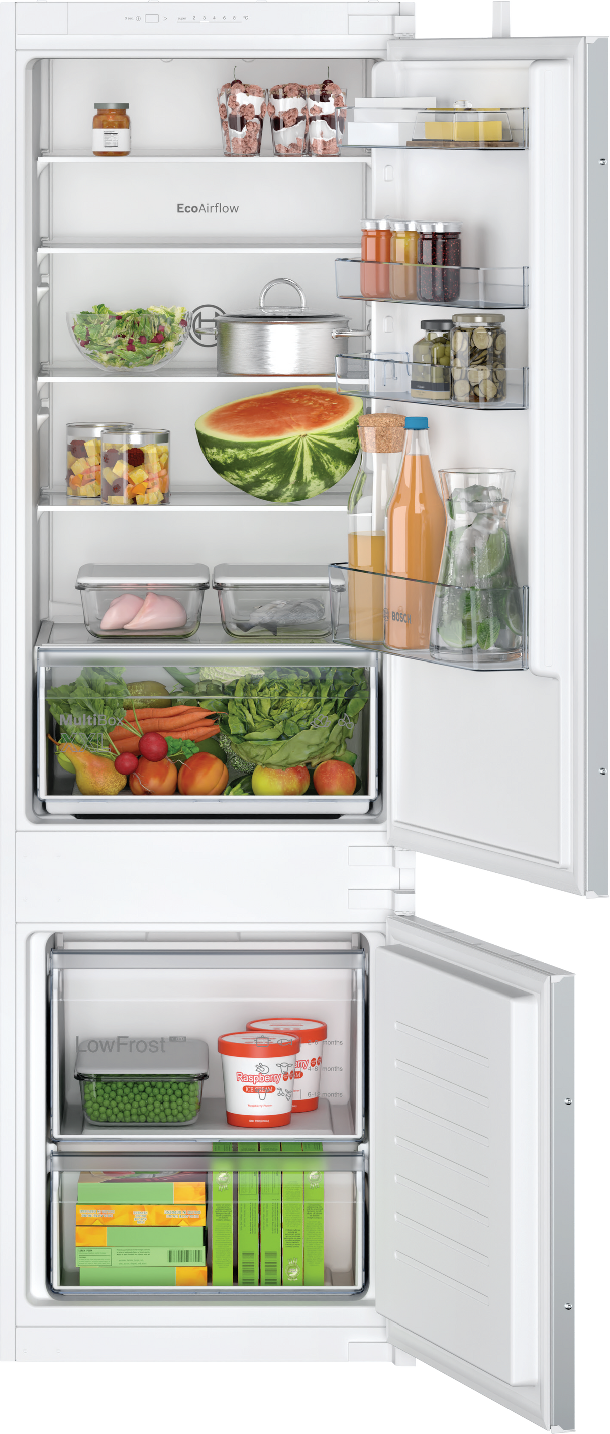 Bosch KIV87NSE0 Koel/vriescombinatie