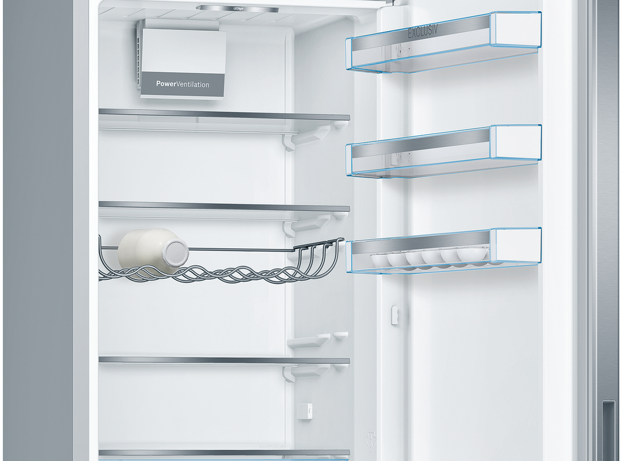 Bosch Serie 6 KGE39ALCA koel-vriescombinatie Vrijstaand 343 l C Roestvrijstaal