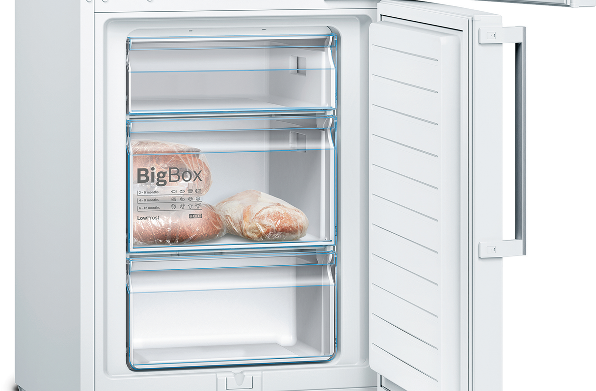 Bosch Serie 4 KGV33VWEP koel-vriescombinatie Vrijstaand 289 l E Wit