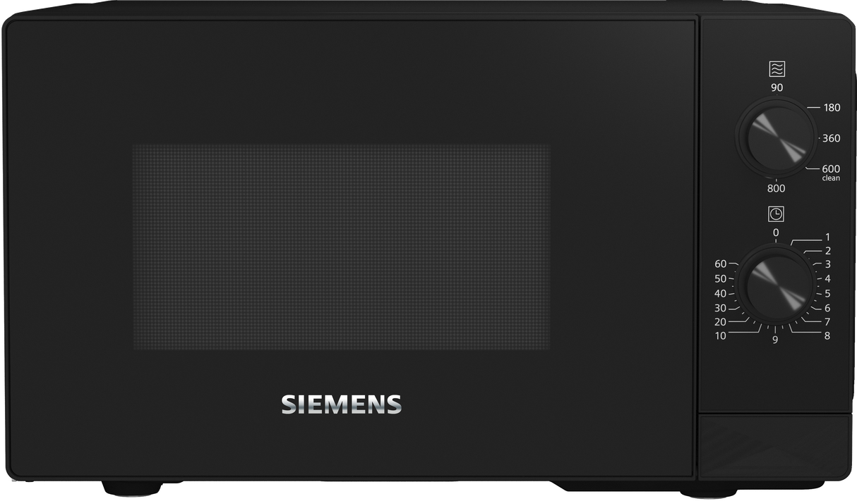 Siemens iQ300 FF020LMB2 magnetron Boven het fornuis Solo-magnetron 20 l 800 W Zwart